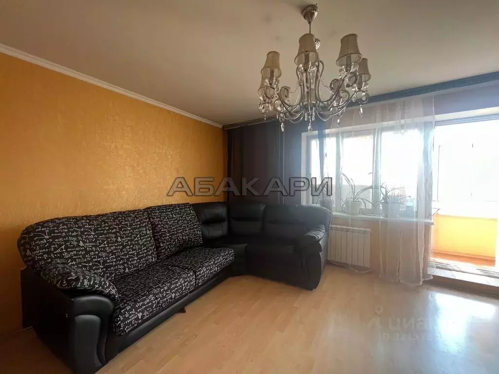 2-к кв. Красноярский край, Красноярск ул. Алексеева, 22 (72.0 м) - Фото 1