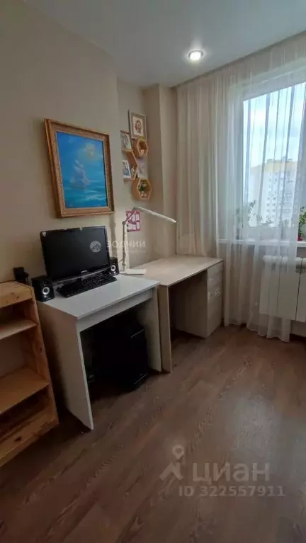 1-к кв. Чувашия, Чебоксары бул. Солнечный, 14к3 (32.28 м) - Фото 2