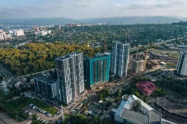 2-к кв. Красноярский край, Красноярск Свободный просп., 66Рк4 (50.9 м) - Фото 1