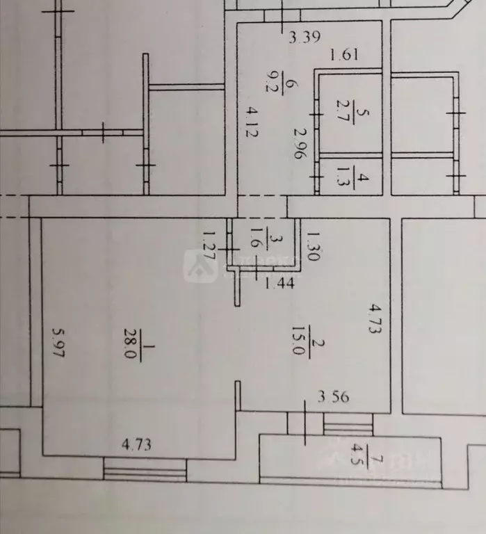 1-к кв. Тюменская область, Тюмень ул. Василия Гольцова, 10 (57.8 м) - Фото 1