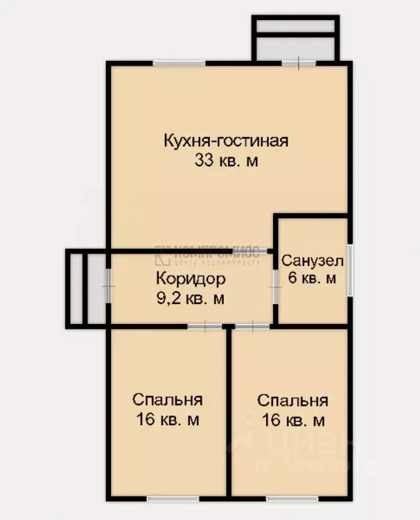 Дом в Краснодарский край, Северская ст-ца ул. Энгельса (83 м) - Фото 2