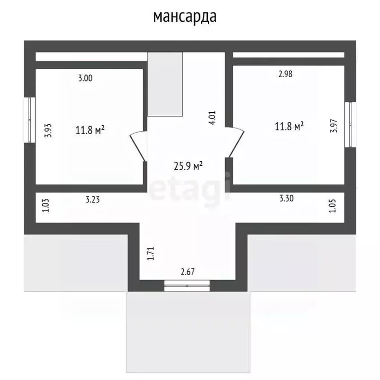Дом в Самарская область, Самара Ракитовка СНТ, ул. 13-я, 16 (108 м) - Фото 2