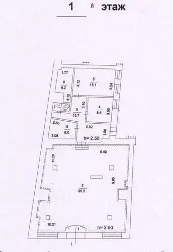 Помещение свободного назначения в Москва ул. Покровка, 6 (148 м) - Фото 1