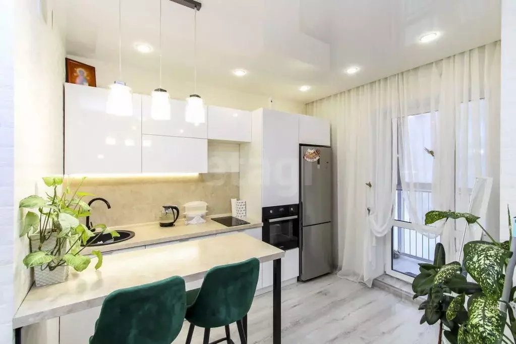 1-к кв. Тюменская область, Тюмень ул. Ветеранов Труда, 9Ак3 (32.0 м) - Фото 1