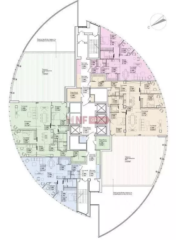 Офис в Московская область, Химки ул. Панфилова, 19с1 (1262 м) - Фото 1