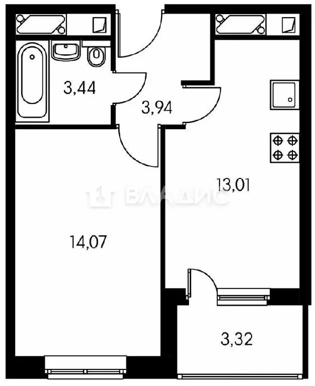 Продается 3-комнатная квартира - Фото 1