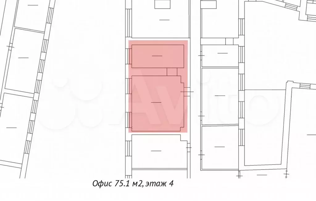 Собственник. 57 и 75 м2. Офис у метро в центрп гор - Фото 0