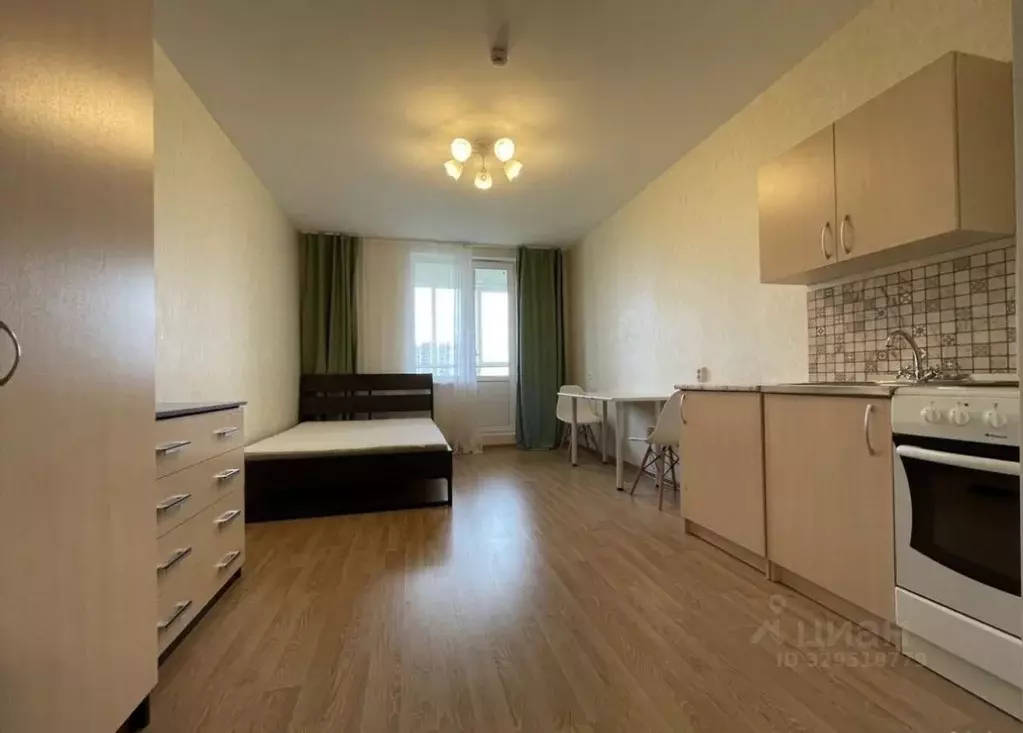 Студия Ленинградская область, Мурино Всеволожский район, просп. ... - Фото 1