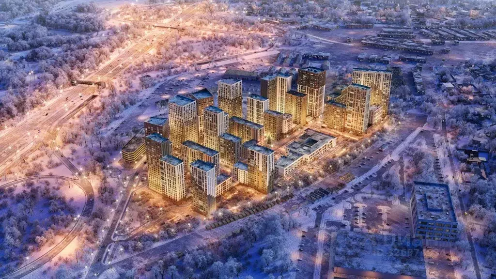 Квартира, 2 комнаты, 62.2 м - Фото 2