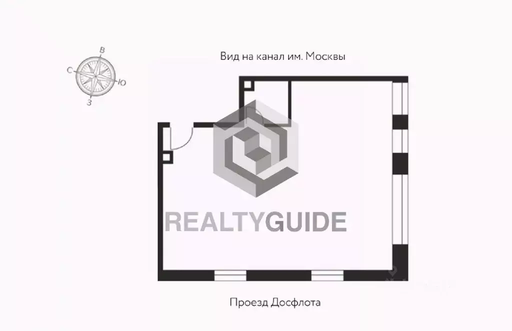 Офис в Москва проезд Досфлота, 12 (70 м) - Фото 2
