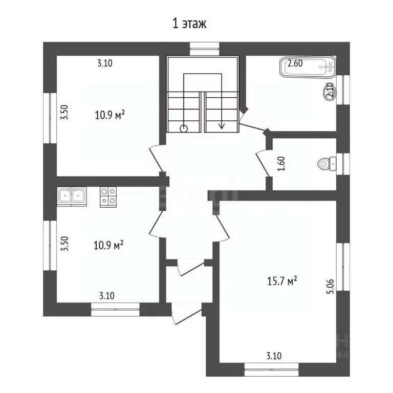 Дом в Тюменская область, Тюмень Тополя СНТ, ул. 11-я (120 м) - Фото 2