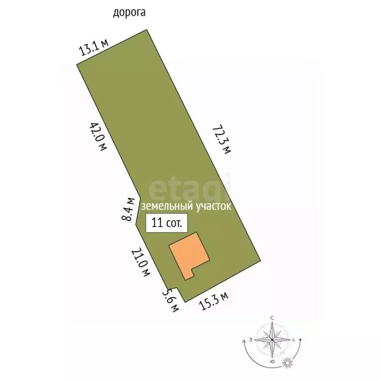 Дом в Ленинградская область, Ломоносовский район, д. Гостилицы пер. ... - Фото 1