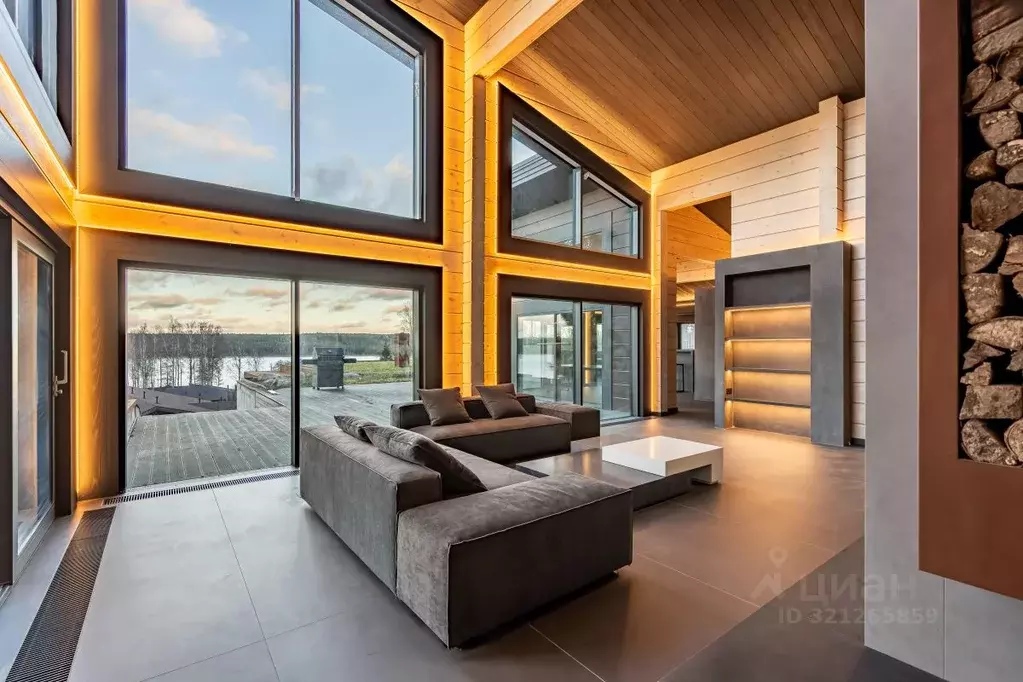 Коттедж в Ленинградская область, Приозерский район, Петровское с/пос, ... - Фото 2