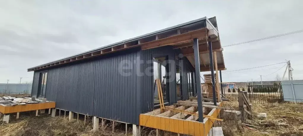 Дом в Ленинградская область, Ломоносовский район, д. Низино, ... - Фото 1