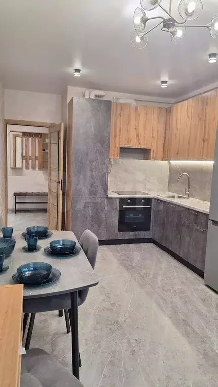 1-к. квартира, 44,5 м, 3/4 эт. - Фото 1