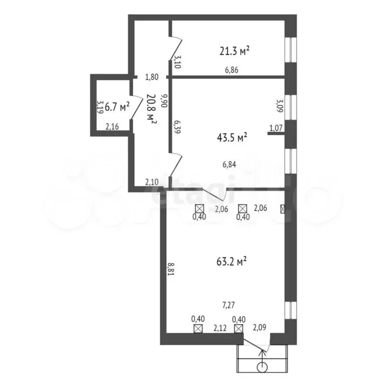 Продам помещение свободного назначения, 155.5 м - Фото 0