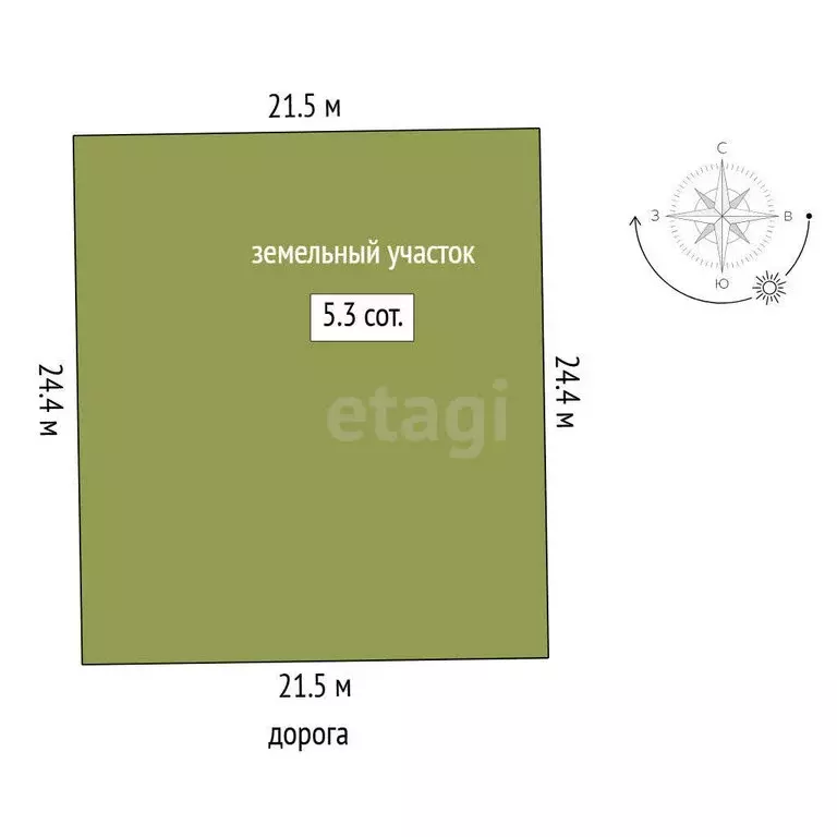 Участок в Свердловская область, Тугулымский муниципальный округ, КП ... - Фото 1