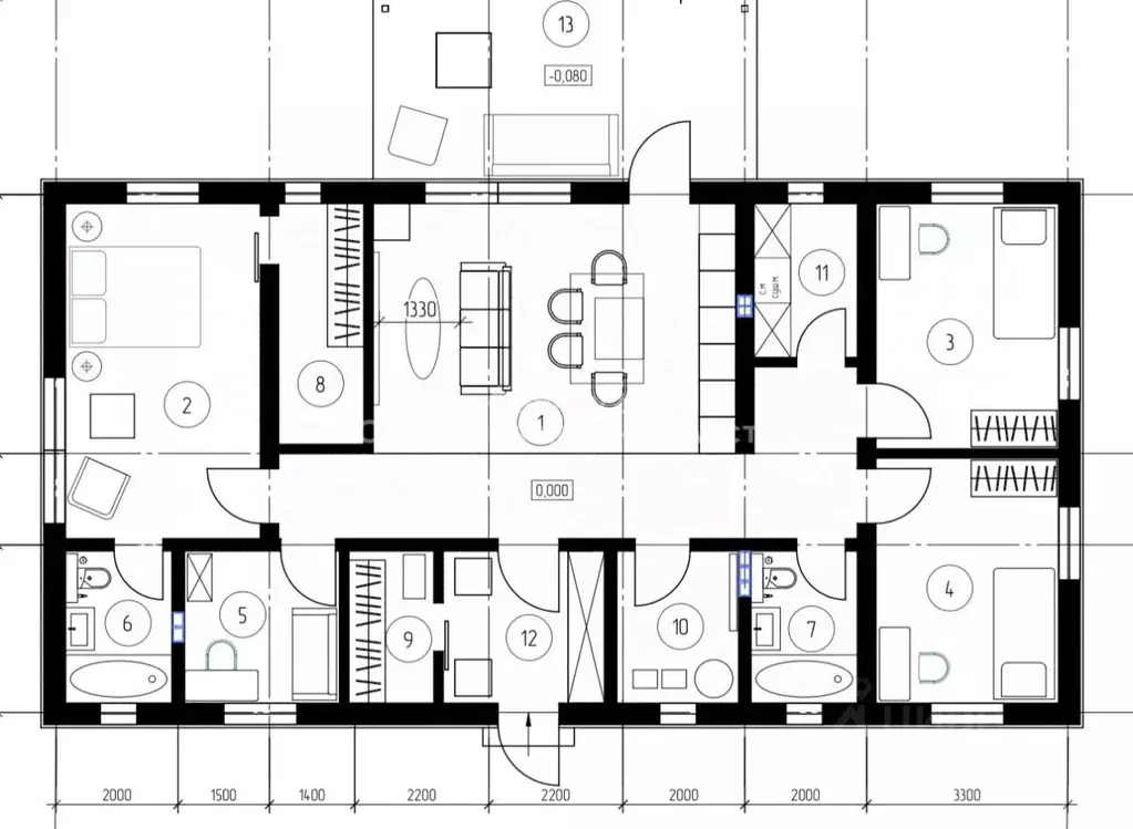 Дом в Москва № 238 кв-л, 265с1 (156 м) - Фото 2