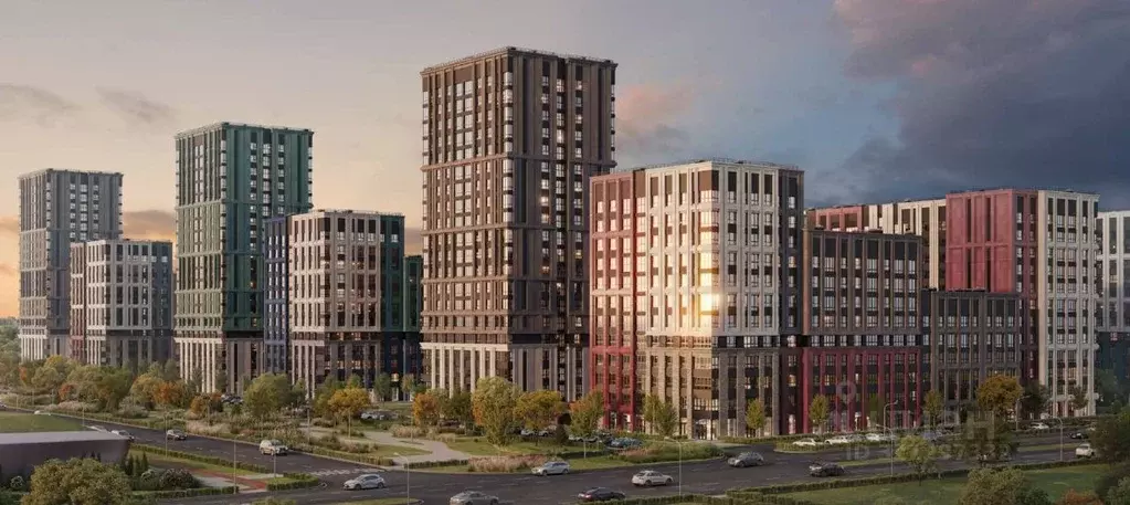 2-к кв. Ростовская область, Ростов-на-Дону Эстет жилой комплекс (62.6 ... - Фото 1