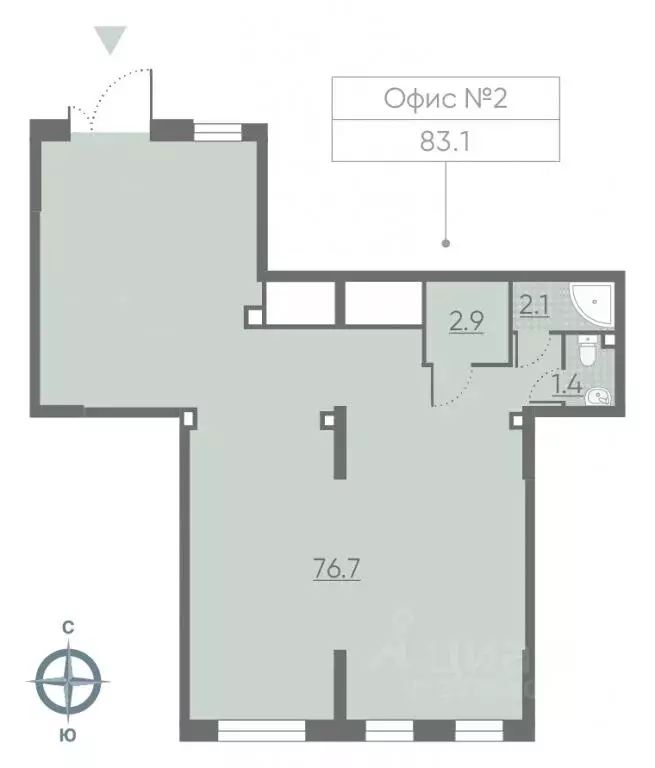Помещение свободного назначения в Москва Производственная ул., 19к1 ... - Фото 1