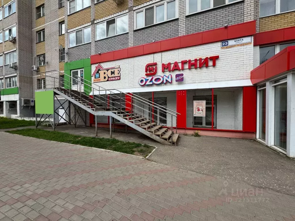 Торговая площадь в Кировская область, Киров ул. Мира, 23 (150 м) - Фото 1