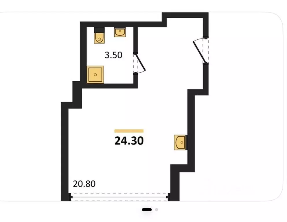 Офис в Москва бул. Братьев Весниных, 4 (25 м) - Фото 1