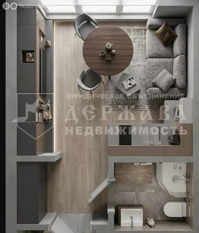 1-комнатная квартира: Кемерово, Октябрьский проспект, 30Б (27 м) - Фото 2