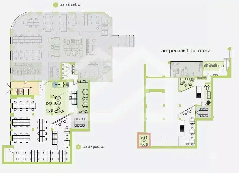 Помещение свободного назначения в Москва Цветной бул., 30С1 (721 м) - Фото 2