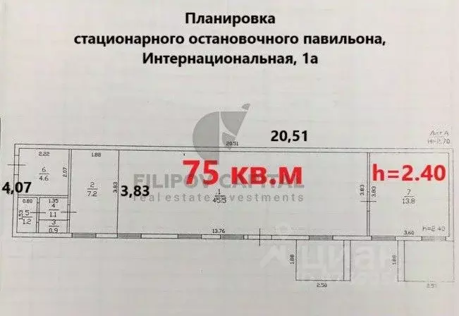 Торговая площадь в Башкортостан, Бирск Интернациональная ул., 1А (75 ... - Фото 1