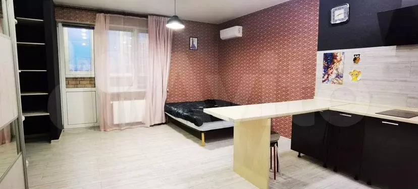 Квартира-студия, 33м, 8/9эт. - Фото 1