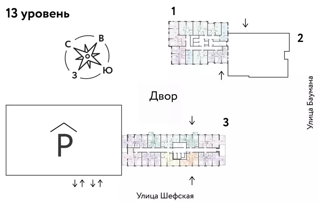 3-к кв. Свердловская область, Екатеринбург ул. Шефская, 22А (70.44 м) - Фото 1