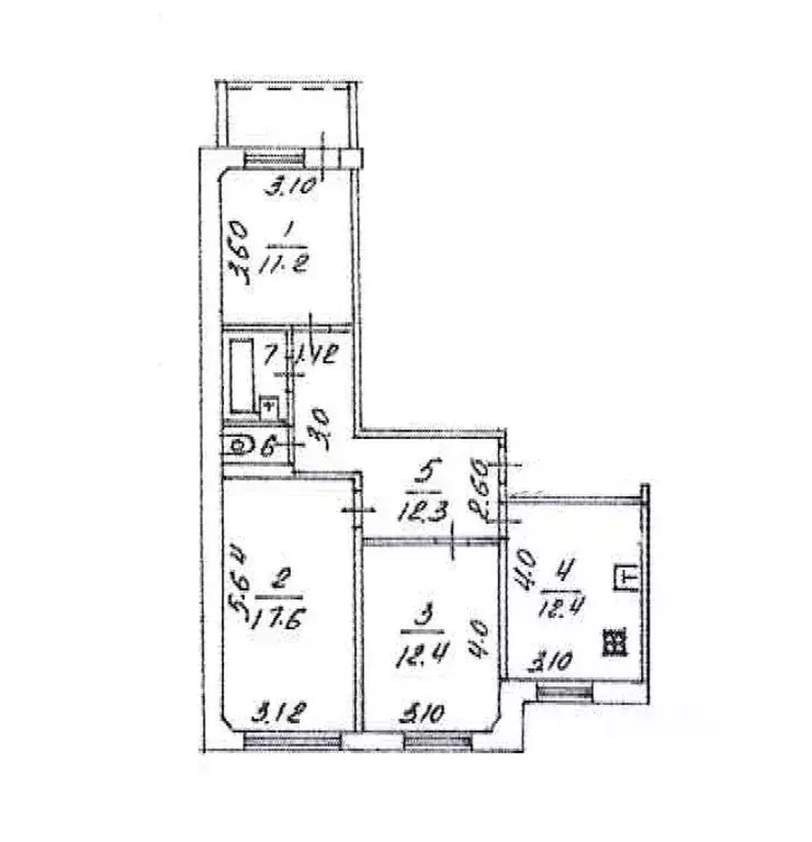 3-к кв. Кировская область, Киров Радужный мкр, просп. Строителей, 13 ... - Фото 2