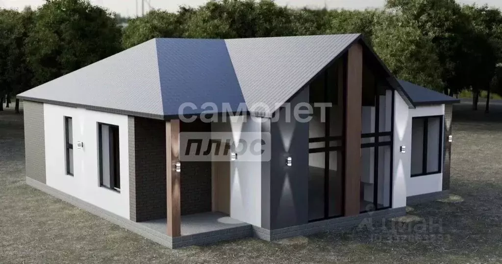 Дом в Башкортостан, Уфа городской округ, с. Нагаево ул. Ровная (120 м) - Фото 1