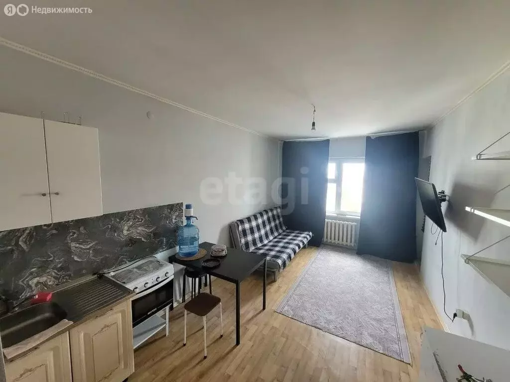 Квартира-студия: Якутск, улица Дзержинского, 51 (23.9 м) - Фото 1