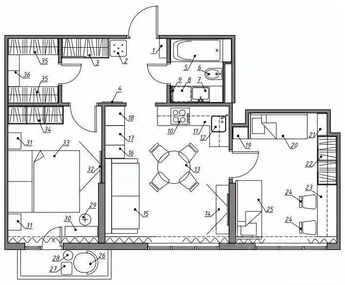 2-к кв. Тверская область, Тверь ул. С.Я. Лемешева, 10 (55.7 м) - Фото 1