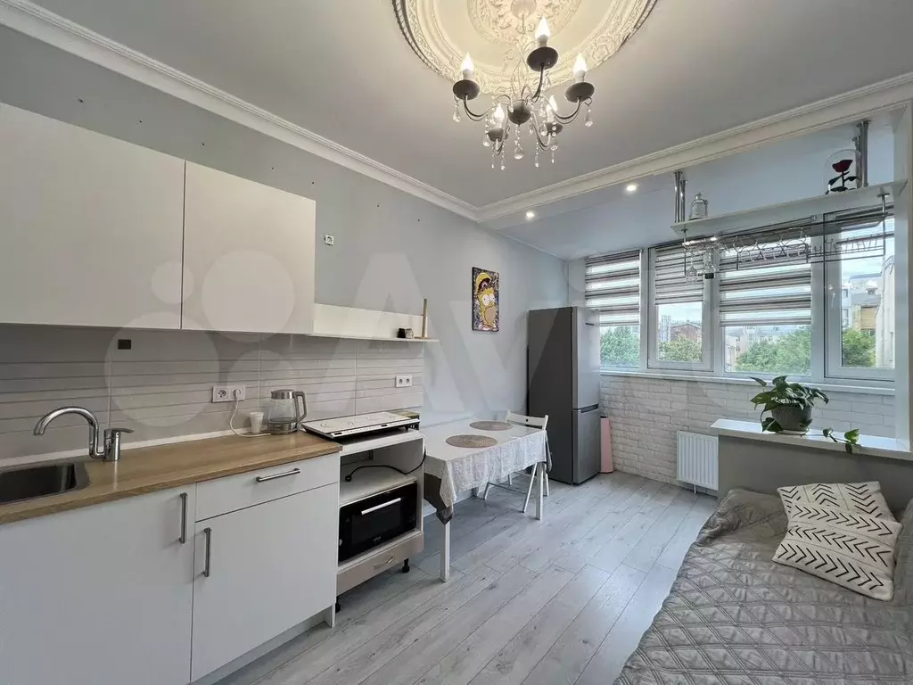 1-к. квартира, 34,2 м, 5/7 эт. - Фото 1