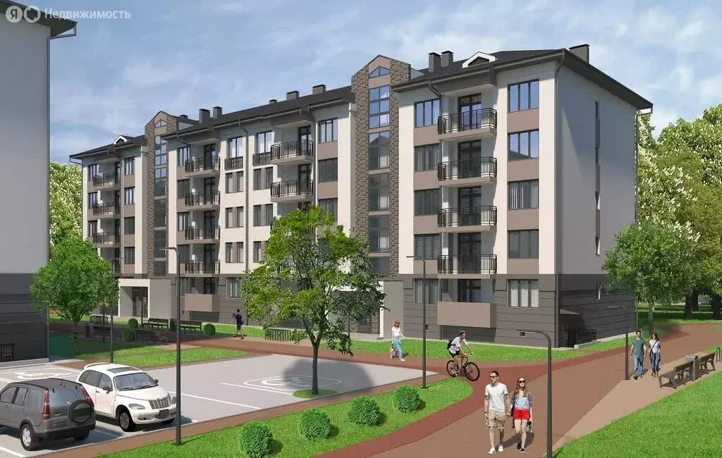 1-комнатная квартира: Балтийск, Московская улица, 16Ак3 (42 м) - Фото 1