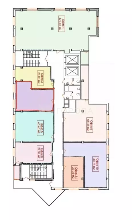 Офис в Новосибирская область, Новосибирск Академгородок мкр, ул. ... - Фото 2