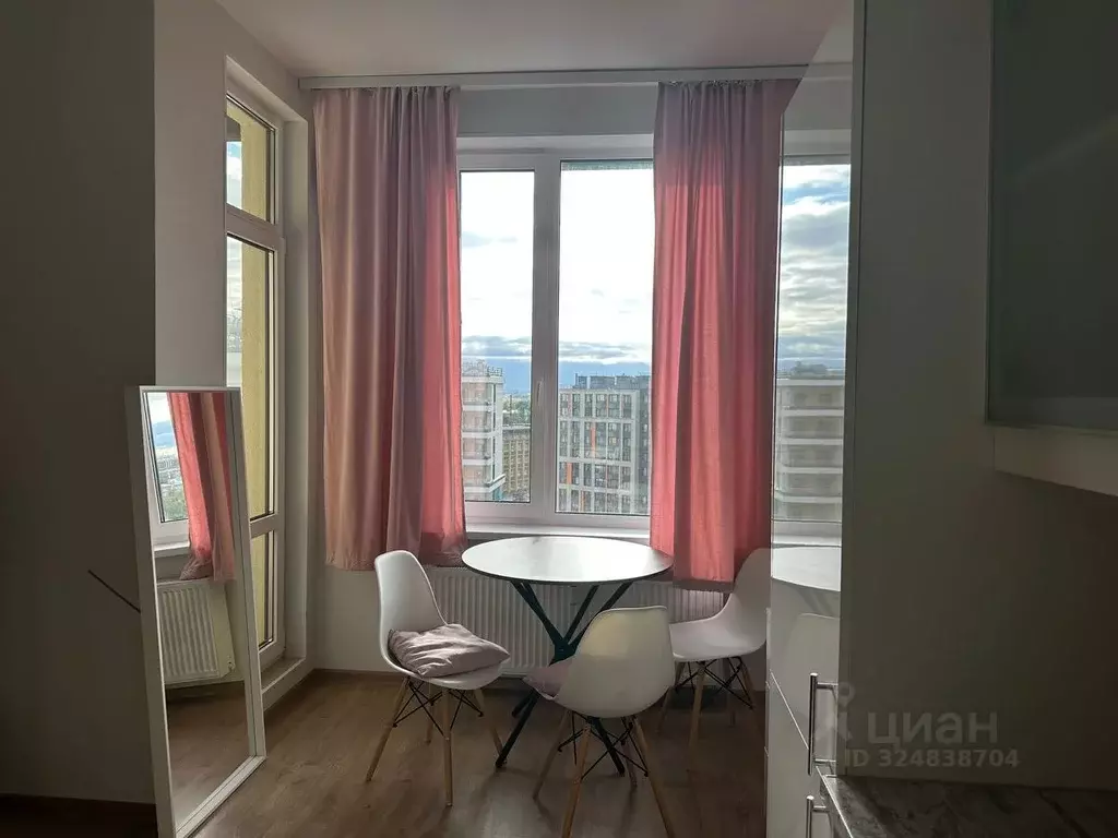 Студия Санкт-Петербург Новолитовская ул., 14 (29.0 м) - Фото 1