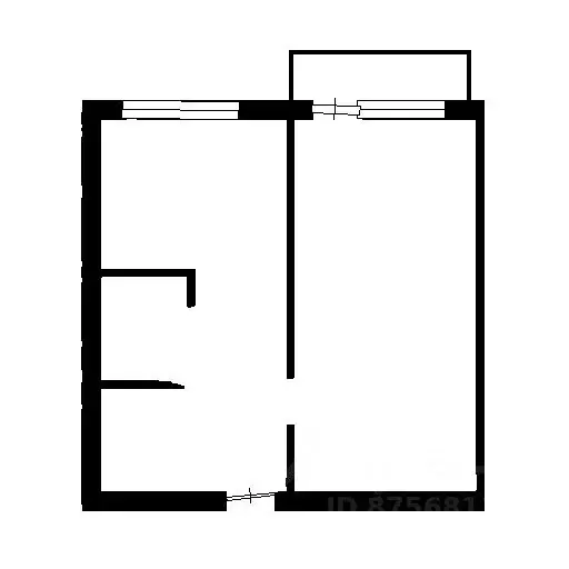 1-к кв. Новосибирская область, Новосибирск ул. Есенина, 53/1 (36.0 м) - Фото 1