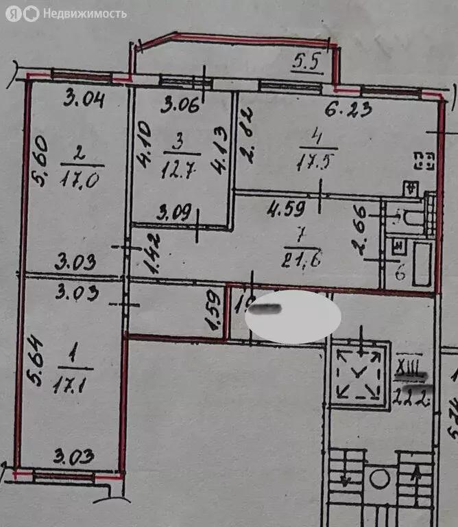 3-комнатная квартира: Колпино, улица Ижорского Батальона, 16 (89.5 м) - Фото 1