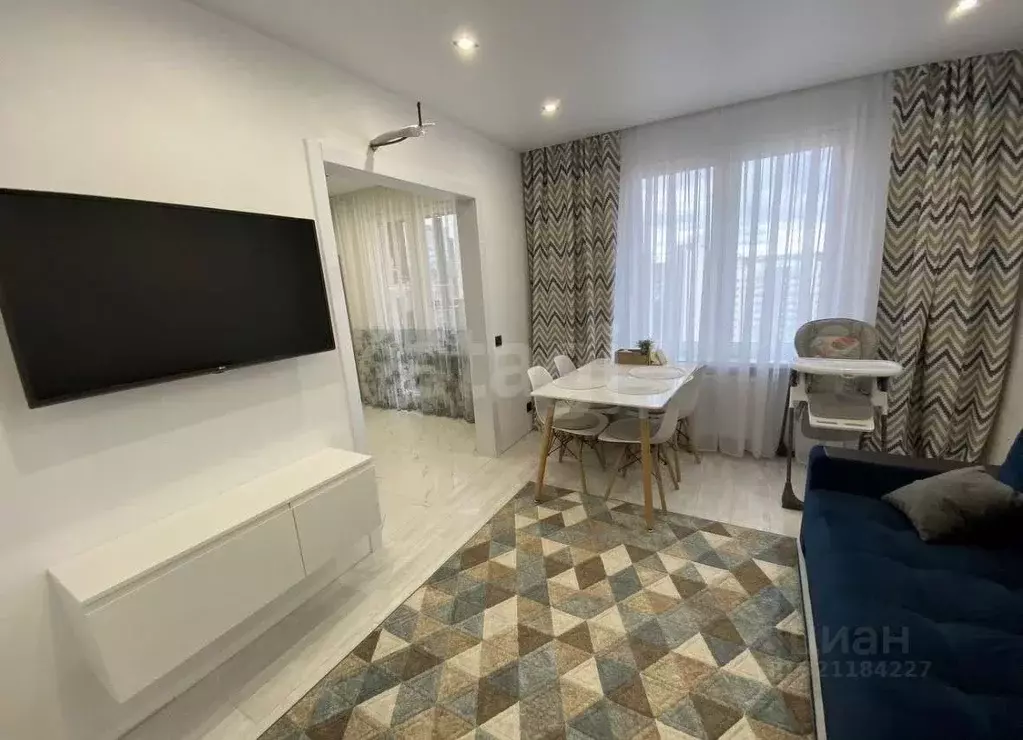 2-к кв. Татарстан, Казань ул. Натана Рахлина, 15к2 (47.6 м) - Фото 1