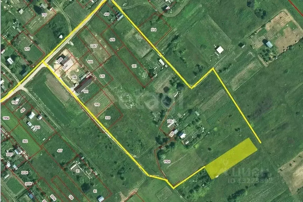 Участок в Вологодская область, пос. Надеево ул. Центральная (11.0 ... - Фото 2