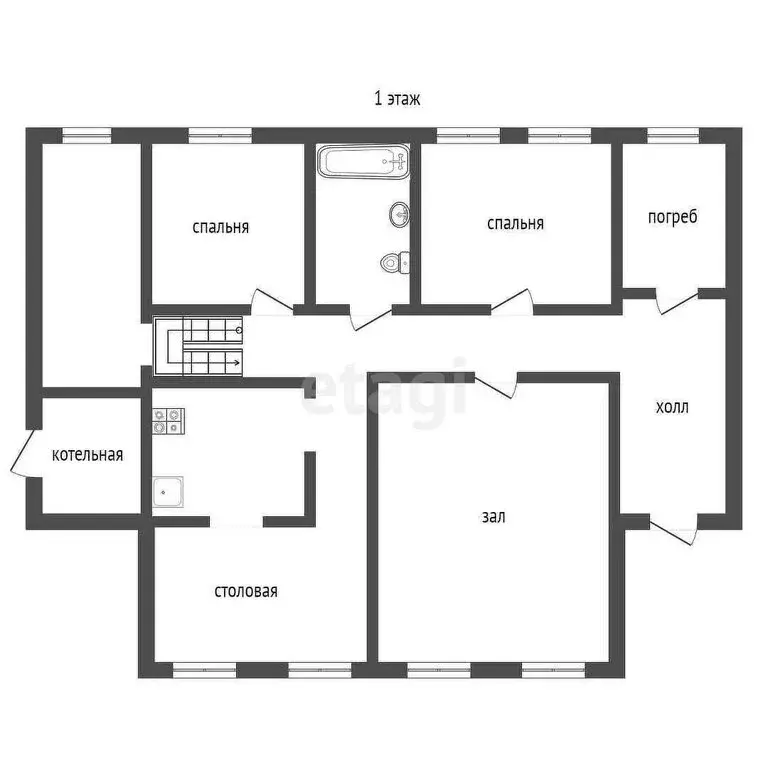 Дом в Сарманово, улица Сайдашева (180 м) - Фото 1