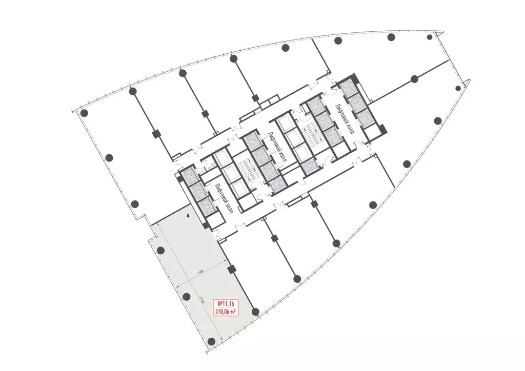 Офис (210.06 м) - Фото 2