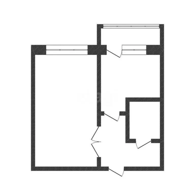 1-комнатная квартира: Курган, Солнечный бульвар, 26 (37.2 м) - Фото 1
