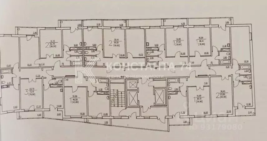 2-к кв. Челябинская область, Челябинск просп. Краснопольский, 14 (56.5 ... - Фото 2