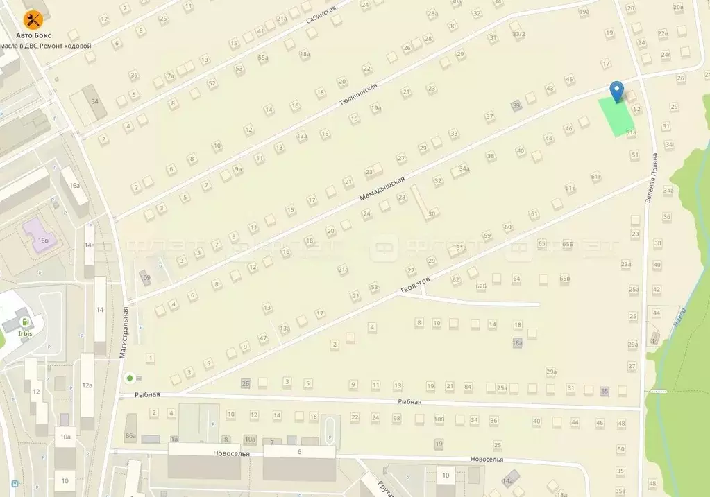 Участок в Татарстан, Казань Мамадышская ул. (12.3 сот.) - Фото 2