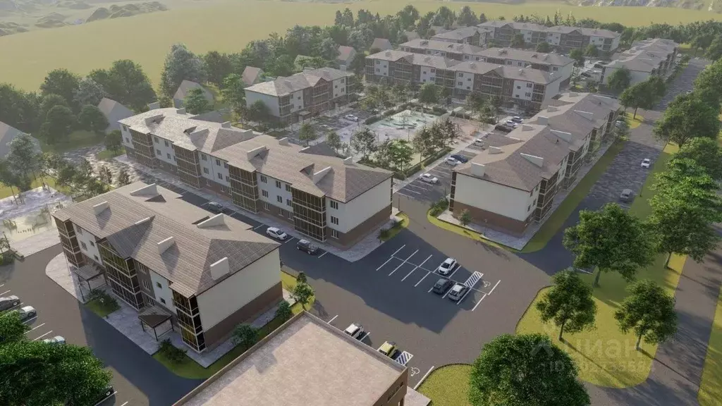 1-к кв. Адыгея, Майкоп городской округ, пос. Северный  (44.42 м) - Фото 2