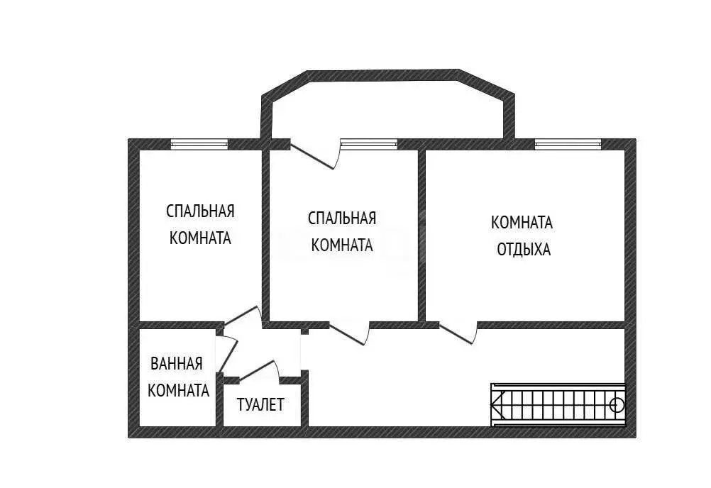 4-комнатная квартира: Абакан, улица Чертыгашева, 124 (126.3 м) - Фото 1